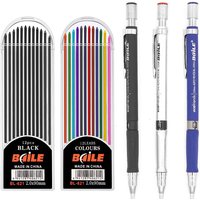 2.0MM Mechanical Pencil Set 2B Automatic Pencils Lápices with Color/black Lead Core for Art Sketch Write Handicraft
