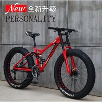 AliExpress NONE Variable speed off-road beach snow mountain bike shock absorber adult ultra wide 4.0 large tire male and female student bike