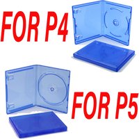 For PS5 PS4 CD DVD Disc Transparent Box Case For PlayStation 4 Game Disk Holder CD Discs Storage Protective Box Cover