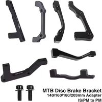 AliExpress NONE Bike Disc Brake Rotor Mount Adapter MTB Ultralight Bracket IS PM A B to PM A Bicycle Disc Brake Adaptor for 140 160 180 203mm