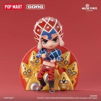 POP MART GONG JOJO's Bizarre Adventure Golden Wind Series Mystery Box Genuine Blind Box Toys Ornament Figurines festival gift