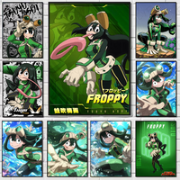 Froppy T-Tsuyu A-Asui Poster High Quality Wall Art for Home Office Bedroom Living Room Hallway Bar Perfect Gift Idea