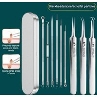 7/8Pcs Blackhead Remover Kit Professional Blackhead Needle Skin Care Tools Stainless Steel Pimple Extraction Tools