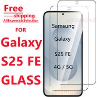 1/4Pcs Tempered Glass Screen Protector for Samsung Galaxy S25FE - Smartphone Protection Suitable for Samsung S25FE Series