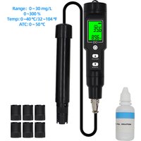 DO9100 Digital Dissolved Oxygen Meter 0.0-30.0 Mg/L Waterproof ATC 0.0-300.0% DO Tester Water Quality Oxygen Detector