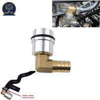 Billet Crankcase Breather Adaptor 1.8T 20V For VW Audi Seat 06A103213F AL202