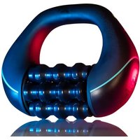 Electric Rolling Percussive Massager for Body Relaxing Handheld Deep Tissue Massage Tool for Runners Post‑run Muscle Recovery