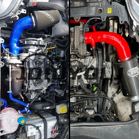 For 2009-2015 Abarth Grande Punto EVO 1.4L / Alfa Romeo MiTo QV 1.4L Intake Silicone Tube Pipe Kit Replacement Parts