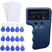 125KHz RFID Handheld Writer Duplicator Copy EM4305 T5577 Rewritable Read RFID Card Reader Writer Duplicator Smart Key Copier