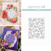 Papertray Ink Cover Plate: Gathering Florals Freedom in Bloom Metal Cutting Dies Stamps for DIY Scrapbooking Calenda May 2026new