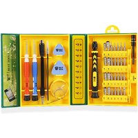 Universal Precision Screwdriver Set With 28Pcs Scredriver Bits Tweezers Pry Tool Sucker for Disassemble Various Electronics