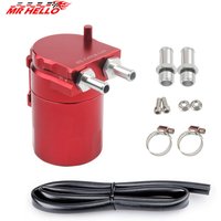 Ölabscheider-Kit mit Reservoir, Kraftstofftank, Motorpolitur, universeller Ölabscheider mit Adapter, schwarz, 300 ml