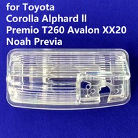 Car Rear View Camera Bracket License Plate Light Housing for Toyota Corolla Alphard II Premio T260 Avalon XX20 Noah Previa