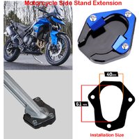 Fits for Triumph Tiger 850 Sport 900 GT Pro Not Rally 2020-2024 Motorcycle Side Stand Base Extension Pad Enlarge Plate Widener