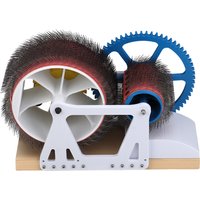Hand-Cranked Wool Carder Machine for Felt DIY - Fast Color Mixing Tool for Wool Carding Spinning - Handmade Craft Supplies