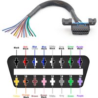 30cm DIY 16pin Female to Male OBD Cable OBD2 16 Pin Extension 10CM Automotive Car Diagnostic Tool OBD 2 Connector Car Scanner
