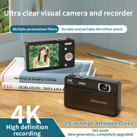 2026 New 3.0-inch Digital Camera Slide Switch Camera Entry-level CCD Card Campus Camera