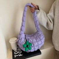 Women's Bag Korean Shoulder Bag Fashion Casual Bubble Dumpling Bag Fold Cloud Bag Fashion Exquisite Version Sweet Girly Style