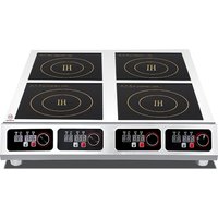 Wholesale of New Materials 4 Burner Commercial Induction Cooktop Perfect for No Open Flame Kitchens