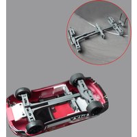 1PCS Display Frame for 1/24 1/28 Scale Car Shell Adjustable Wheelbase Track Width 3D Printed Exhibition Bracket Model Cars Parts