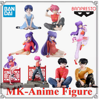 SEGA Original BANDAI Ranma 1/2 Luminasta Tendou Akane Shampoo Ranma Anime Action Figures Model Figurine PVC Toys Model Gift