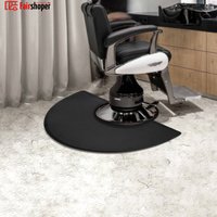 3' x 5' Semi Circle Salon Barber Shop Chair Anti-Fatigue Floor Mat Durable