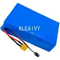 36V 10000mAh Li-ion Battery Pack 10S2P 18650 with BMS - Built-in Battery for 42V Electric Scooter.