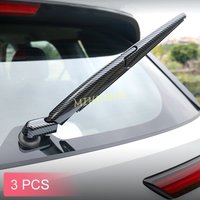Carbon Fiber Rear Wiper Cover Trims Accessories For Mitsubishi Outlander 2022 2023 2024 2025