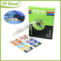 10Pc Orthodontic Interproximal Stips Enamel Reduction Polishing Strips Dental IPR Stripping Kit Serrated Saw for Dentist