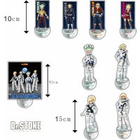 Anime Dr. STONE Road To The Moon Acrylic Stand Keychain Senku Ishigami Gen Asagiri Stanley Snyder Dr. Xeno Collectible Gift