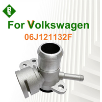 06J121132F Stronger Aluminum Water Coolant Hose Connector Flange for CC Golf Q3