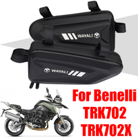 For Benelli TRK702X TRK702 TRK 702X 702 X 2022 2023 2024 Accessories Side Bag Tool Bags Frame Bumper Rod Waterproof Storage Bag
