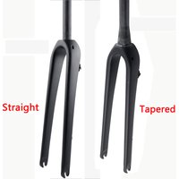AliExpress 700C Gravel Cyclocross Travel Road Bike Full Carbon Fibre Flat Disc Brake QR Front Fork Straight Tapered