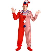 John Wayne Gacy Cosplay Costume Christmas Clown Pogo Serial Killers Halloween Carnival Horror Theme Party Outfits Men Takerlama