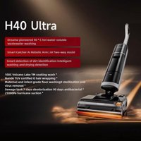 Dreame 90°C Hot Water Degreasing Hot Water Floor Scrubber H40Ultra Dual Power 0 Entangling 0 Water Stain 0 Sticking H40 PRO