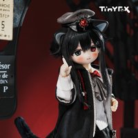 New Tinyfox Official Ghost Train Conductor Action Figure Bjd Joint Movable Doll 1/6 2d Collect Model Mjd Full Set Birthday Gift