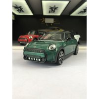 Heimanba 1:24 Simulation Zinc Alloy BMW Mini Cooper S Car, Static Decoration, Metal Collection Gift Car
