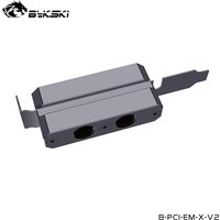 Bykski Computer Case PCI Baffle Position Cross Board Module Connect External Split Water Cooling Loop Build,G1/4",B-PCI-EM-X-V2