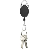 1-12Pcs Retractable Key Chain Reel Badge Holder Fly Fishing Zinger Retractor with Quick Release Spring Clip Fishing Accessories