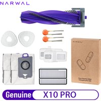 Narwal Freo X10 Pro Vacuum Parts Main Brush and Side Brush Filter Mop Cloth Dust Bag Accessories