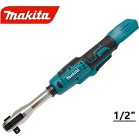 Cordless Electric Ratchet Wrench Brushless 1/2" Extended 6 Inch Long Head Impact Driver Power Tools For Makita 18V Battery