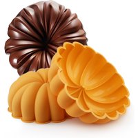 Big Pumpkin 9 Inch Cake Pan Silicone Mold Pumpkin Shaped Mold Thanksgiving Harvest Baking Cookie Candle silicone Mold