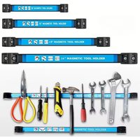 8/ 12inch Magnetic Knife Holder Heavy Duty Tool Bar, Space-Saving Metal Organizer Rack Tool, Suitable for Workshop Garage