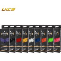 UICE Ice Hockey Skate Laces 9 Colors Hockey Skate Shoe Lacer Dual Layer Braid 84-120inch Box-Packed Hockey Accessories