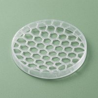 Silicone Flower Frog Raised Rim Honeycomb Flower Grid Vase Grid Insert Easy to Clean Silicone Stem Holder Washable