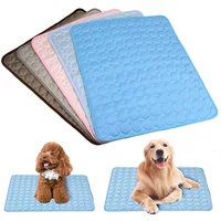 Summer Pet Mat Cooling Dog Pad For Dogs Cat Blanket Sofa Breathable Pet Bed Washable Self Cooling Cat Ice Pad Pet Supplies