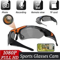1080P Full HD Mini Camera Sunglasses Outdoor Sports DV Wide-angle Intelligent Sports Glasses DVR Camera