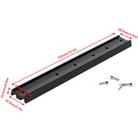 Accessoires pour télescopes astronomiques, plaque en queue d'aronde Vixen de haute qualité, plaque de montage noire de 8/13 pouces, piédestal de recherche de pince