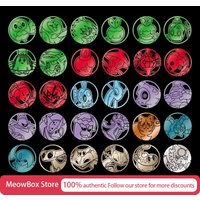 Genuine PokéMon Coin Set Simplified Chinese Cards Ptcg Csv7c Sv16.0 Milotic Figure Coin Album Collectible Cards Gifts Toys Doll