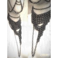 ZHUHE – collier à pièces irrégulières dans le Style Cyberpunk, un accessoire de bijoux pour femmes et hommes comme cadeau de fête